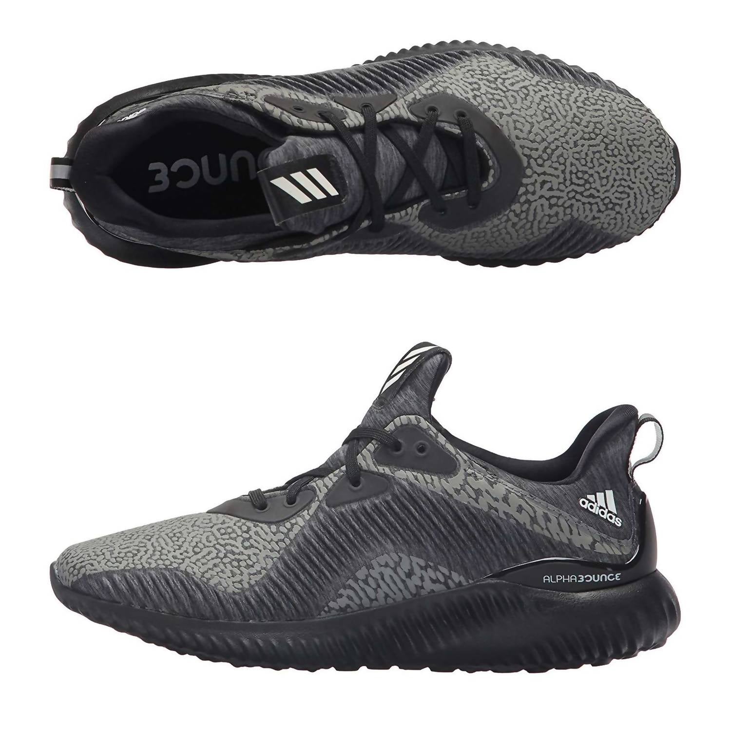 adidas Women's Alphabounce Hpc Ams Sneakers in black - women's sneaker - detail view