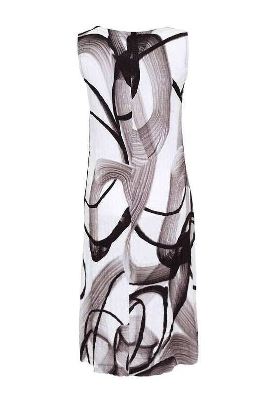 Dolcezza - Women's Abstract Poetry Maxi Dress