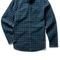 Taylor Stitch The Jack Button Down Shirt in blackwatch plaid - men's long sleeve top - view 9