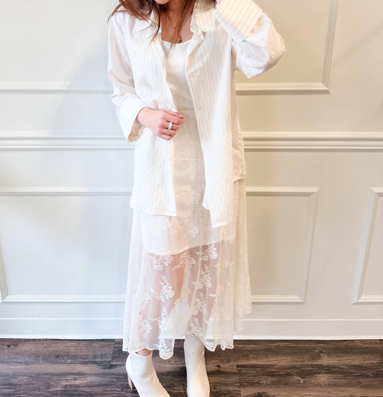 Mod Ref - Whispered Romance Lace Skirt
