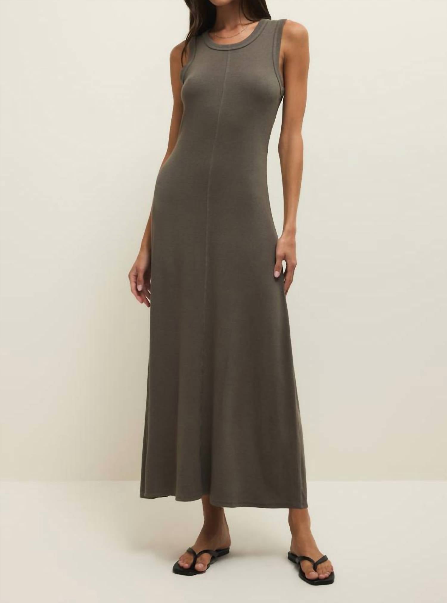 Z Supply - Carmel Avenue Slub Rib Maxi Dress