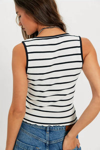 Free People - Tilly Striped Vest