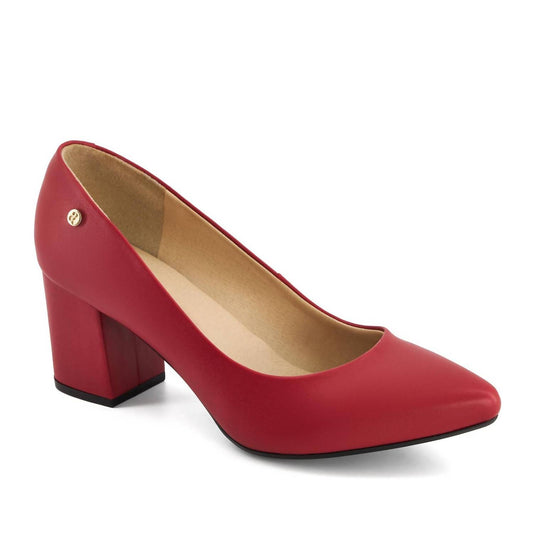 Andrea - Women's Block Heel Pumps