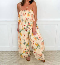 J.Nna - First Impressions Colorful Floral Jumpsuit