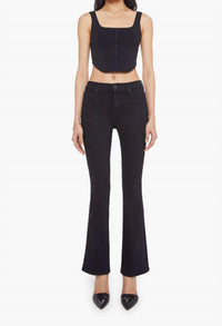 Mother Weekender Flare Jeans in nighty night 5 - women's jeans