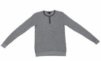 Men's Jennings Stripe Waffle Henley