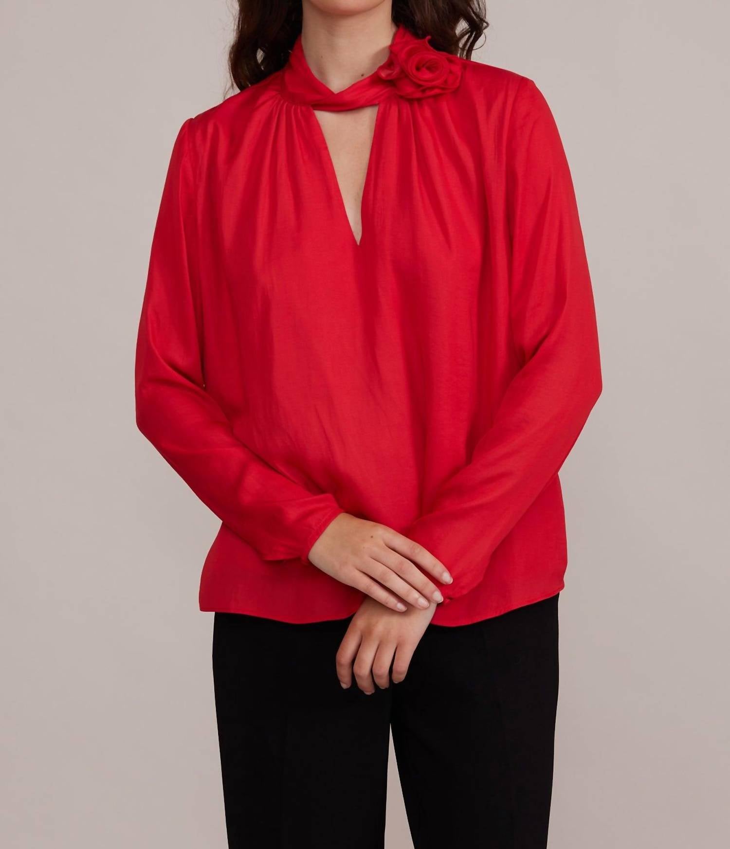 Lucy Paris - Leighton High Neck Top