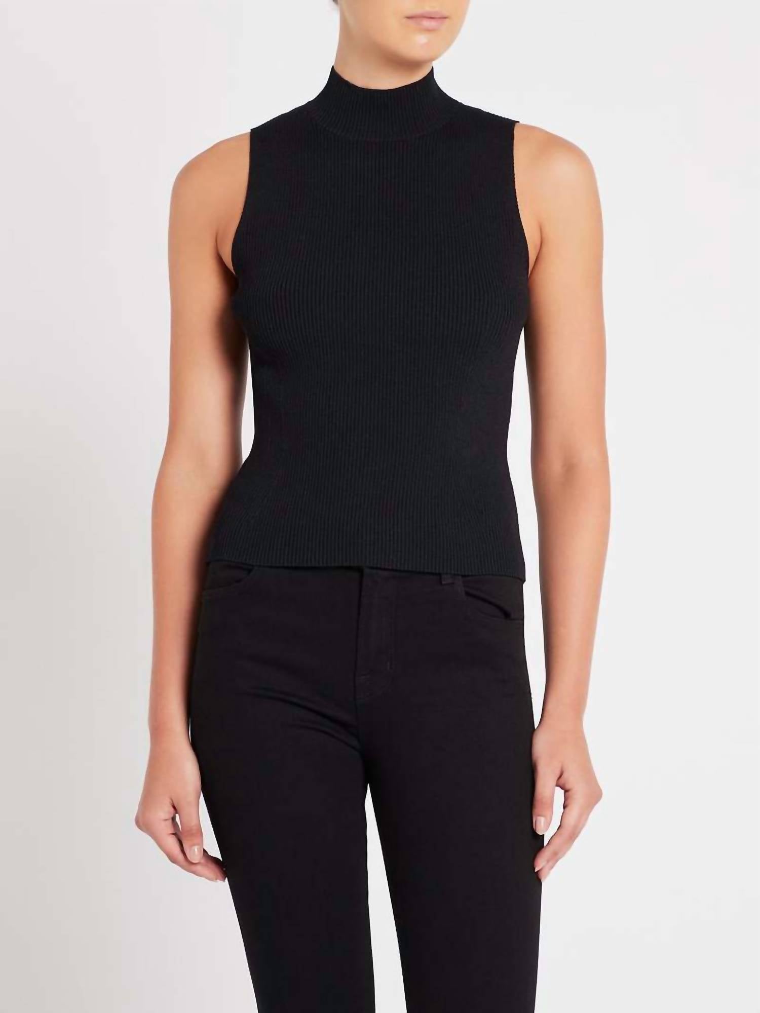 Astrid - Sleeveless Knit Top