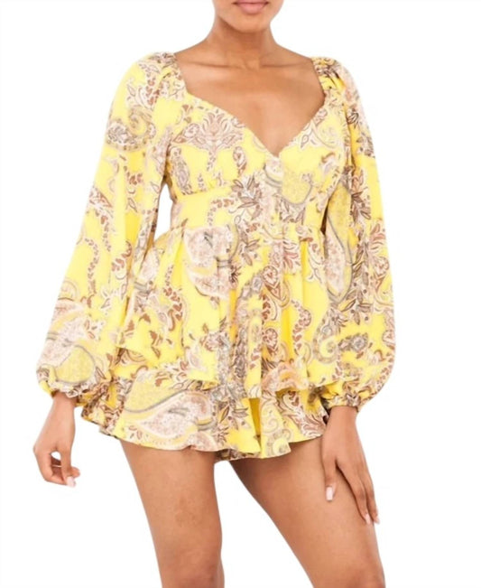 Luxxel - LONG SLEEVE ROMPER