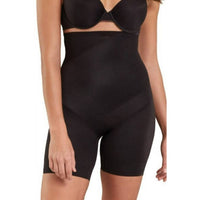 TC Fine Intimates Tummy Tux High-waist Firm Control Thigh Slimmer in black - women's intimate