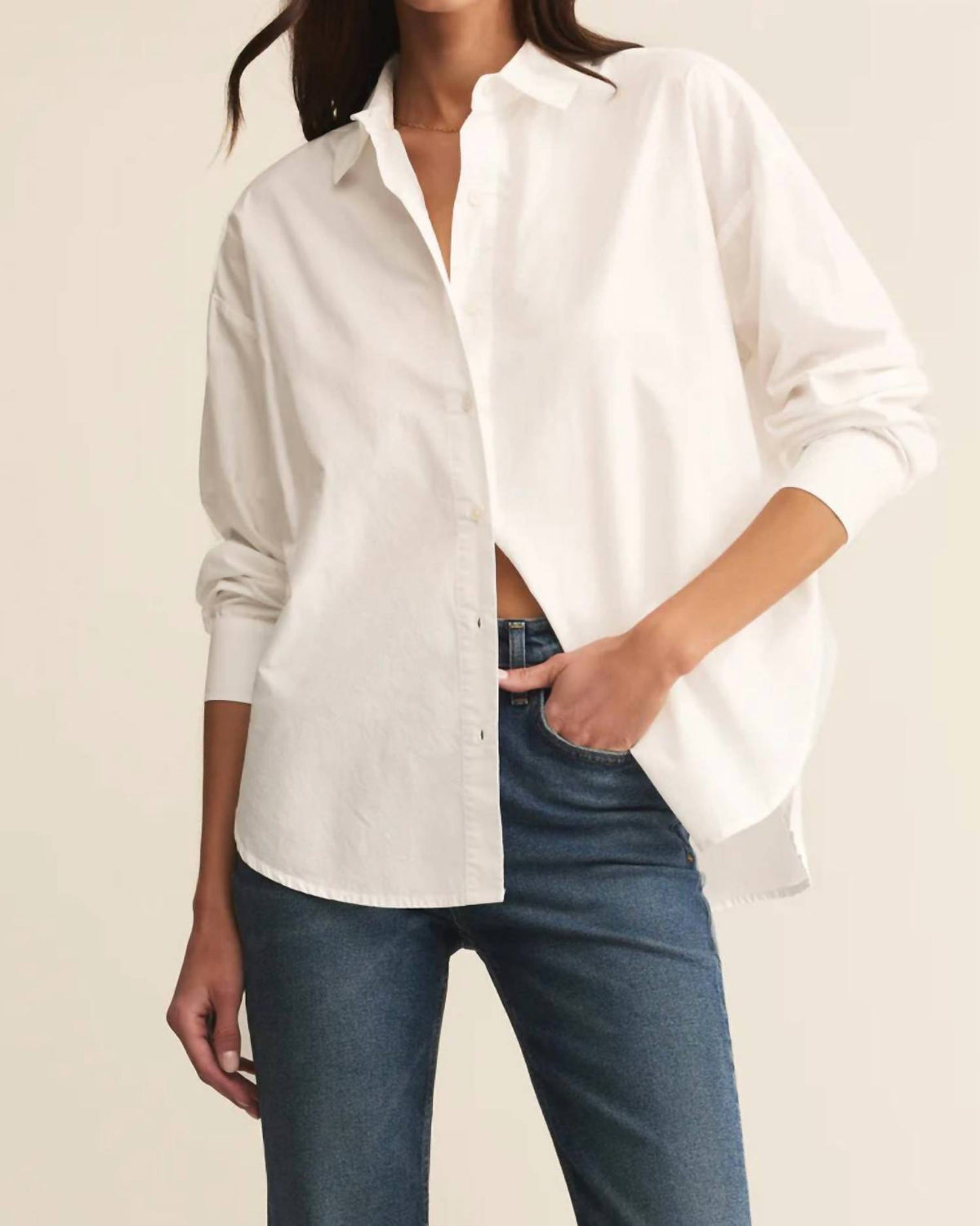 Z Supply - Women's Elevated Poplin Button Up