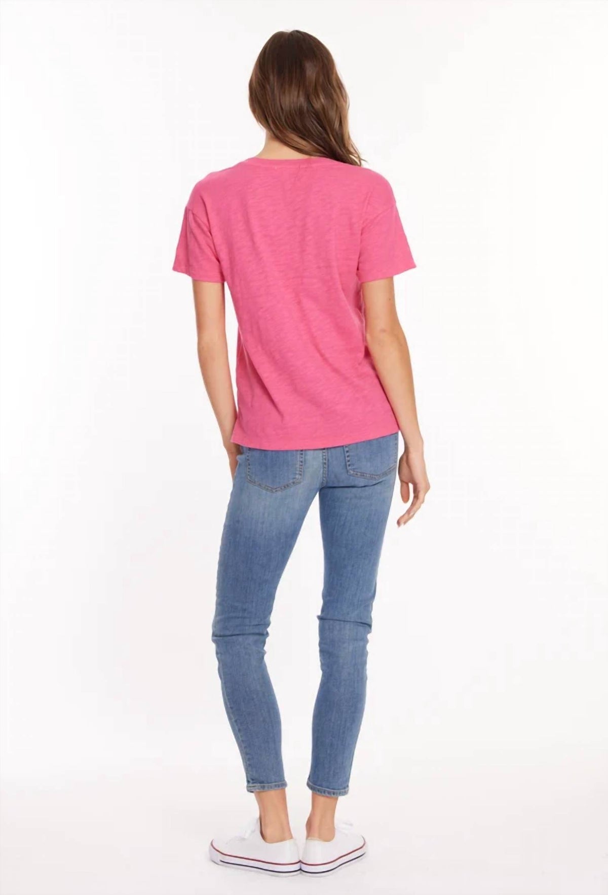 Mododoc - Boxy V-neck Tee