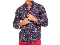 Eight X - Arcade Floor Button Down Shirt