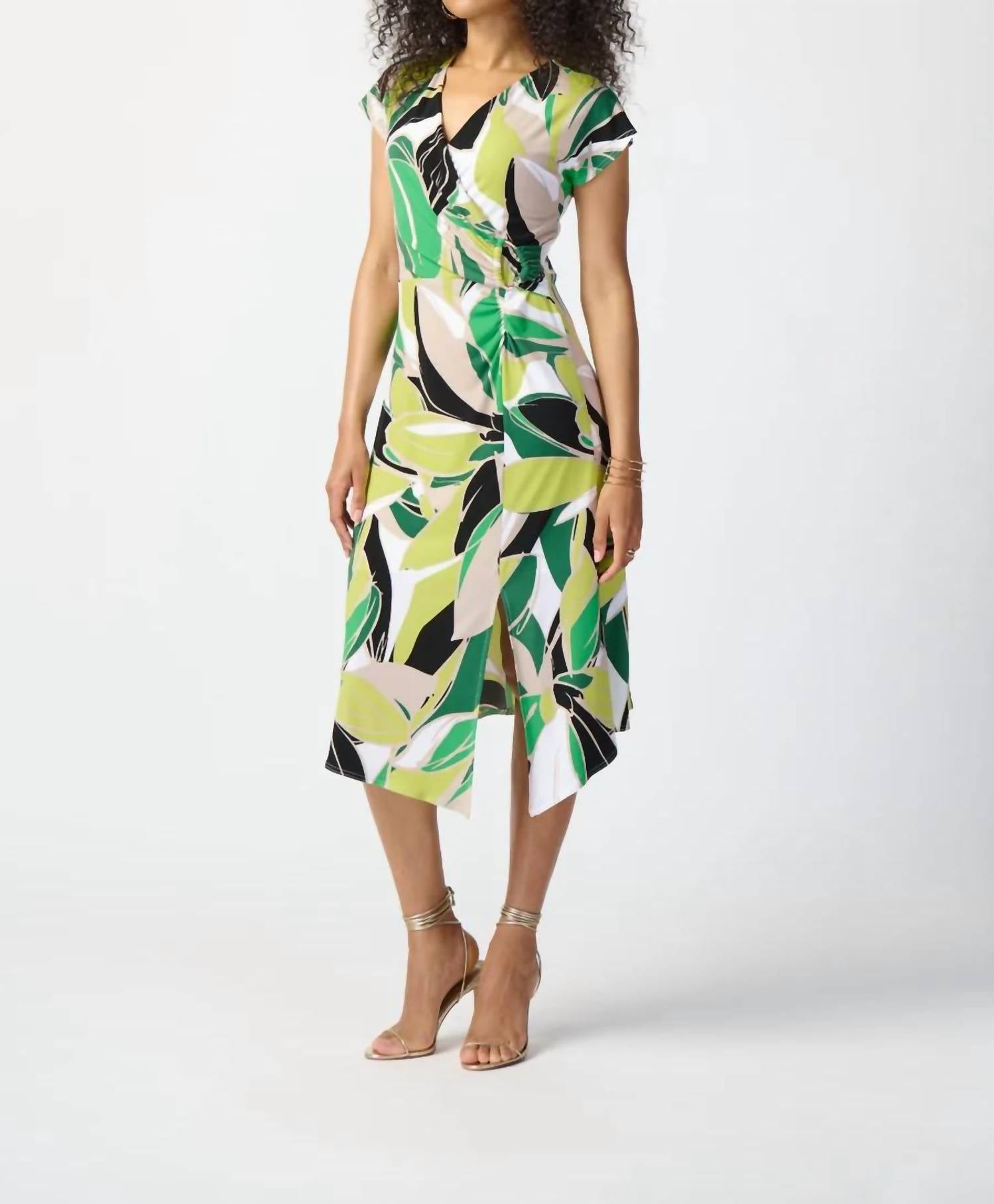 Joseph Ribkoff - Silky Knit Wrap Dress