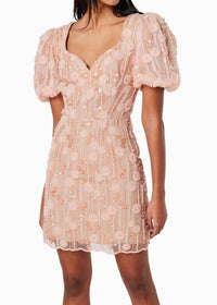 Elliatt - Arles Puff Sleeve Mini Dress