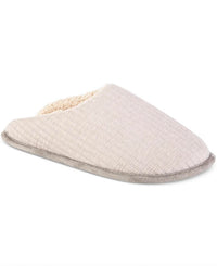 Isotoner - Women's Fine Guage Rib Knit Scuff Slippers