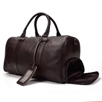 Steel Horse Leather - Men's Endre Weekender Vintage Leather Duffle Bag