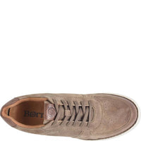Born Men's Captain Sneaker in taupe - men's sneaker - detail view