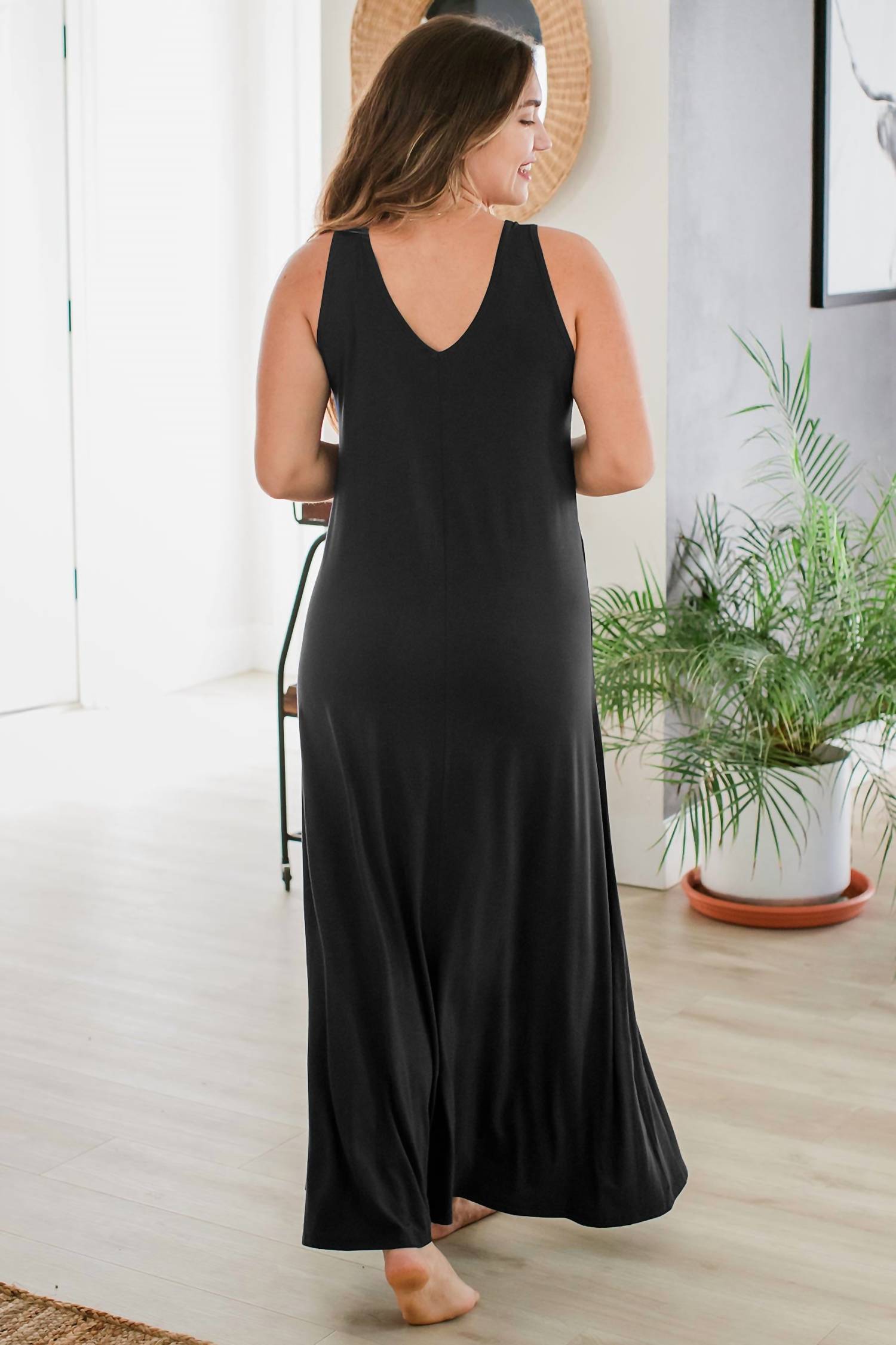 Yala - Kinsley Sleeveless Bamboo Maxi Dress