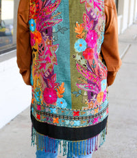 Bok - Colorful Floral Multi-reversible Kimono