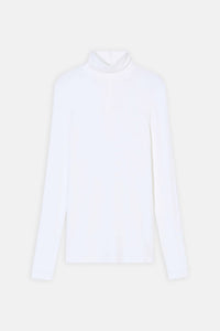 CLOSED Long Sleeve Tee in white - women's long sleeve top - view 4