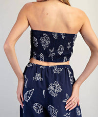 Ee:Some - The Shore 2 Piece Wide Leg Set