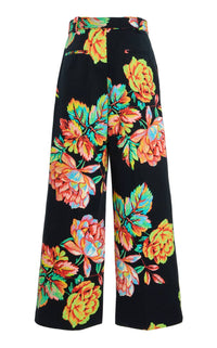Christopher John Rogers - Wide Leg Flat Front Trouser