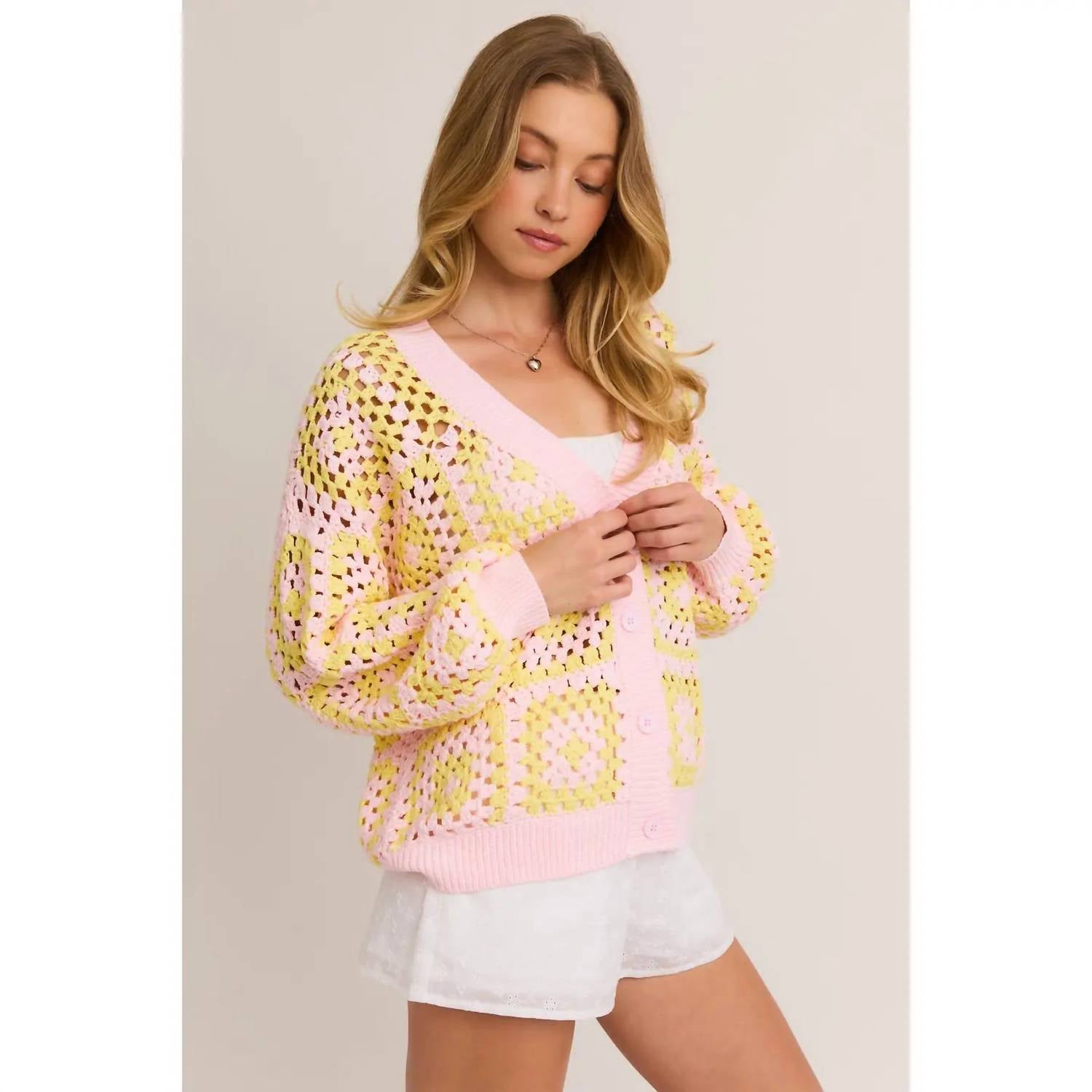 Le Lis - Crochet Cardigan