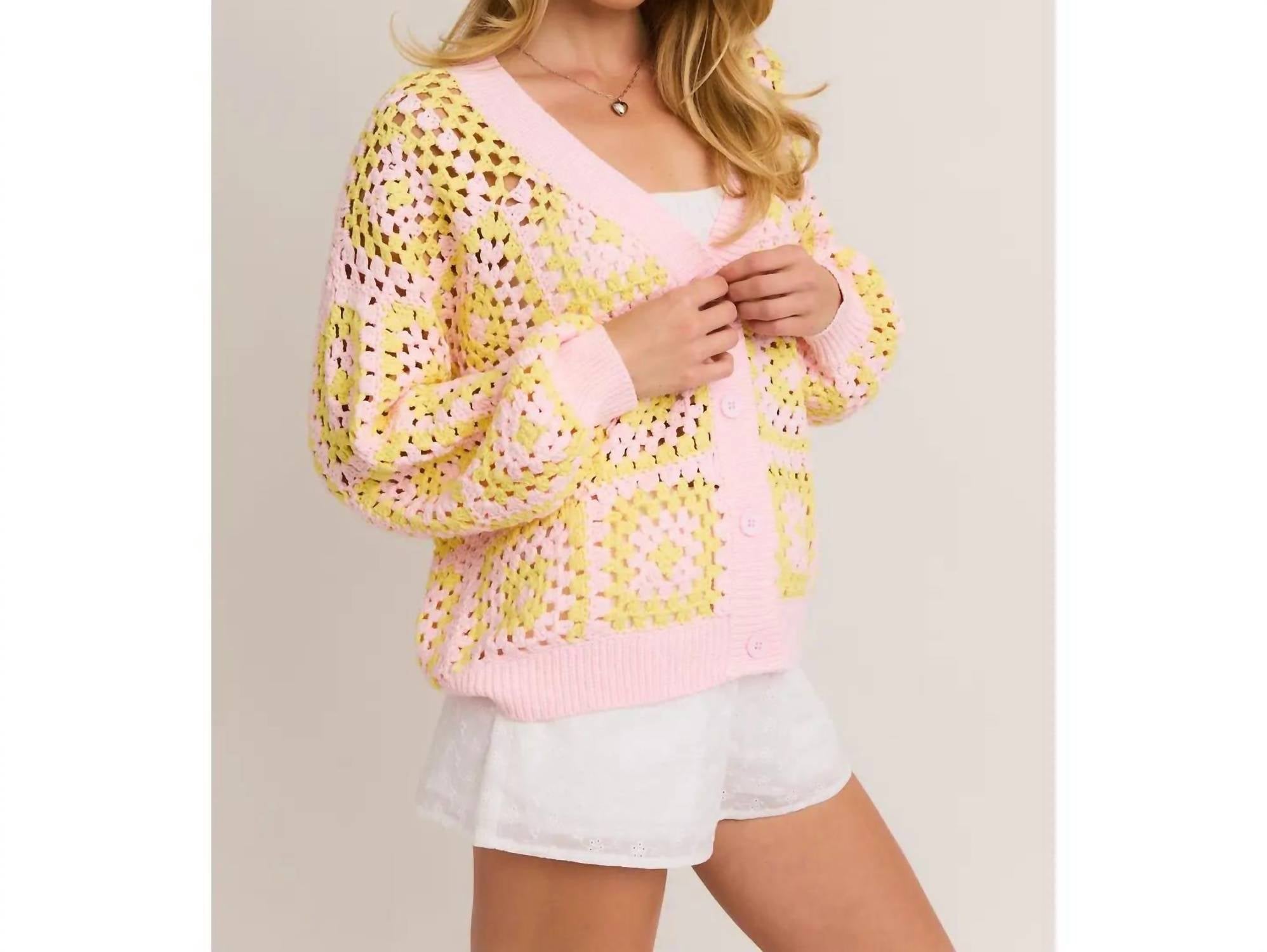 Le Lis - Crochet Cardigan