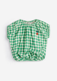Bobo Choses - Kid's Pixel Sugar Beet Check Blouse