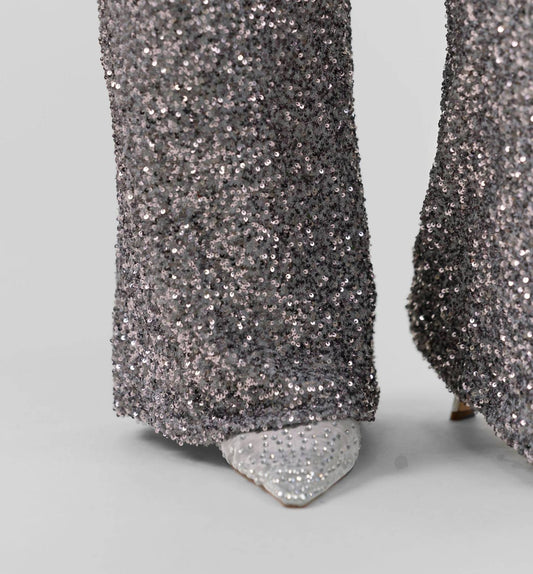 Never Fully Dressed - Freddie Sequin Trousers