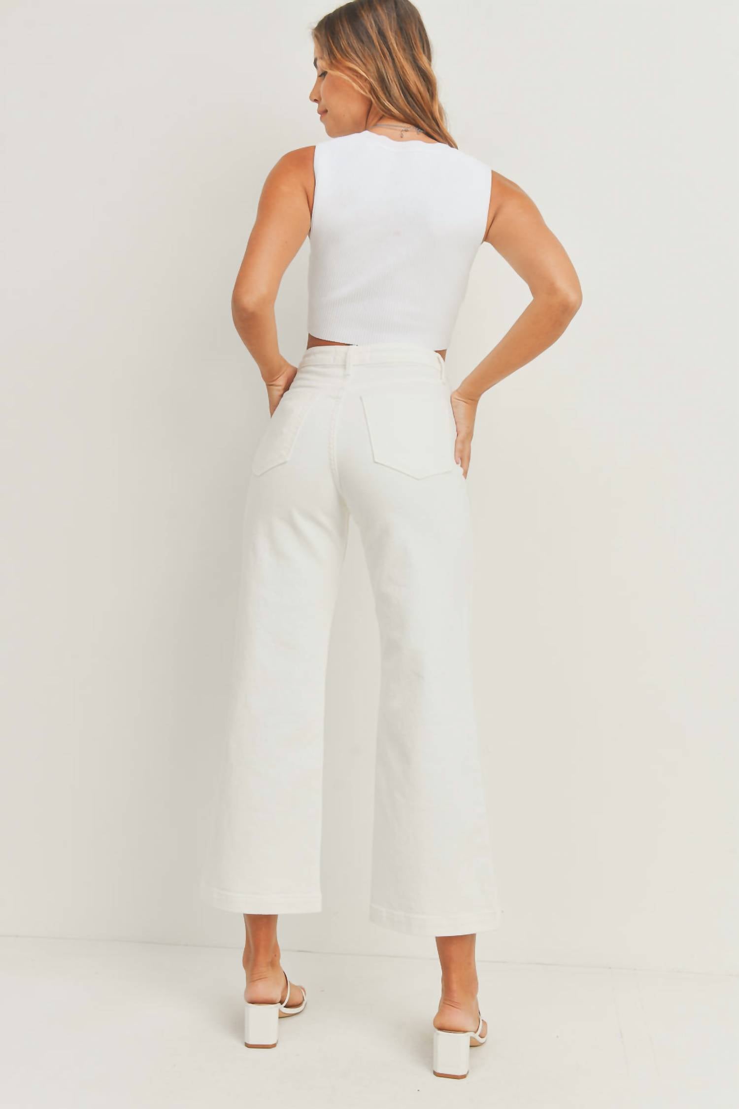Just Black Denim - Sailor Pocket Wide Leg Jean