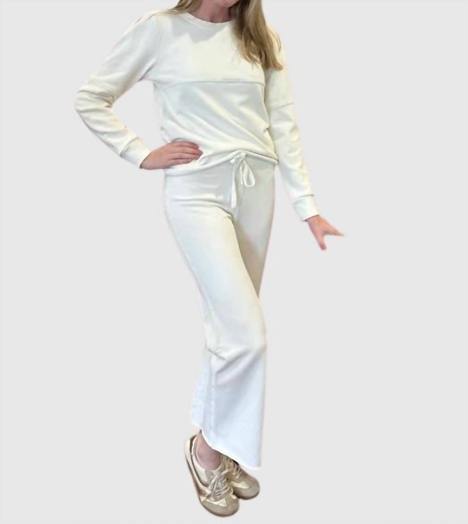 Bobi - Crop Flare Pant