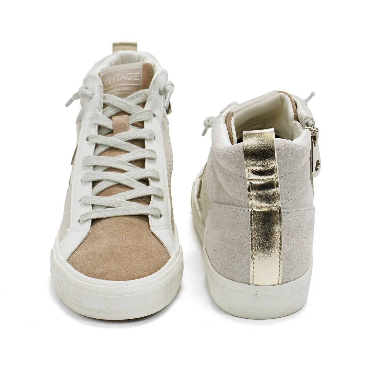 Vintage Havana - Women's Axel High Top Sneakers