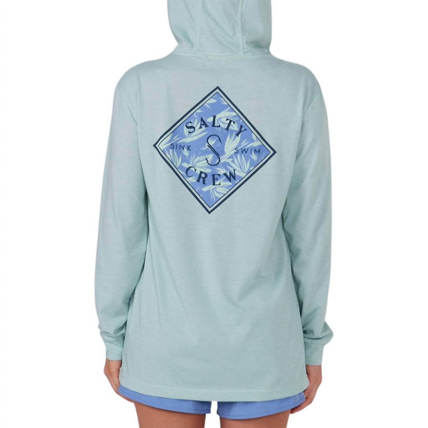 Salty Crew - Tippet Fill Hooded Tech Tee