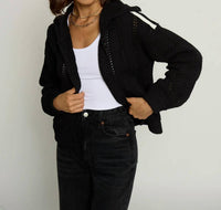 Central Park West - Sweater Bomber Jacket