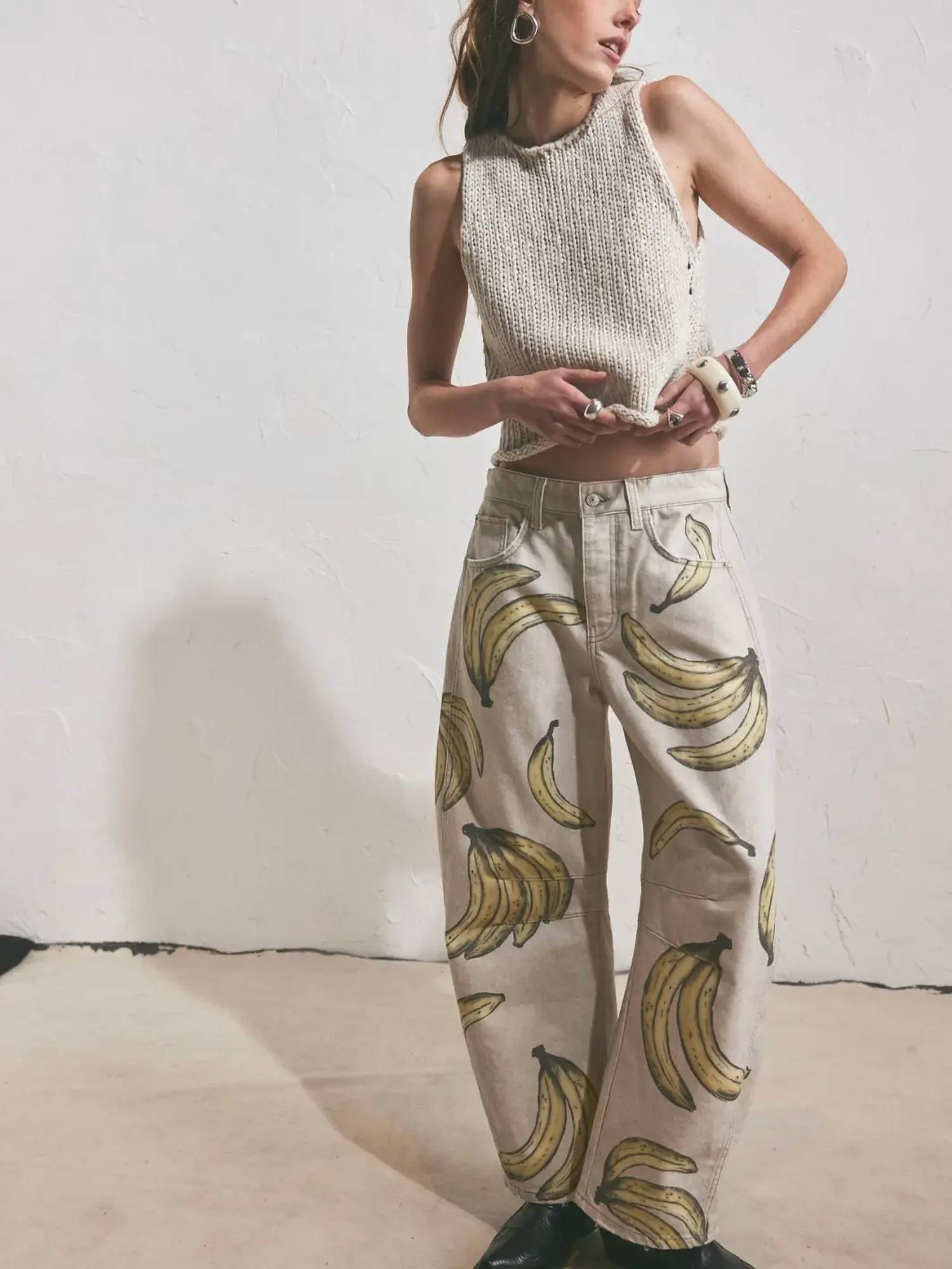 Free People - Good Luck Barrel Jeans