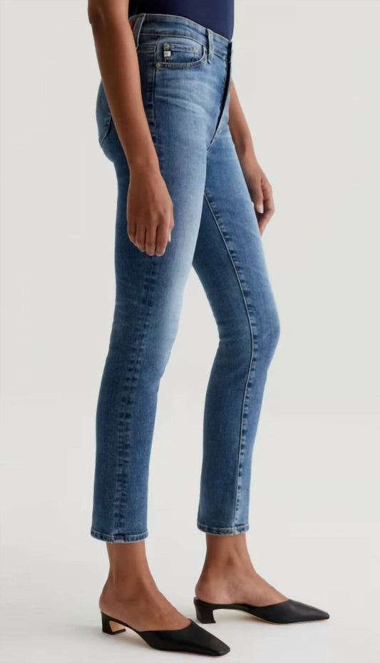Ag Jeans - High Rise Slim Straight Jeans