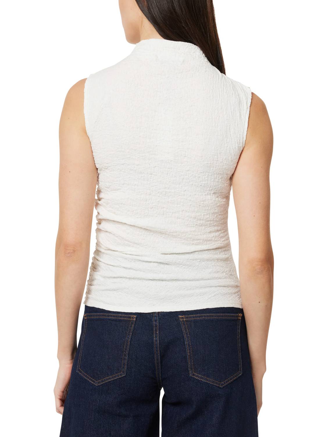 Habitual - Sleeveless Gathered Top