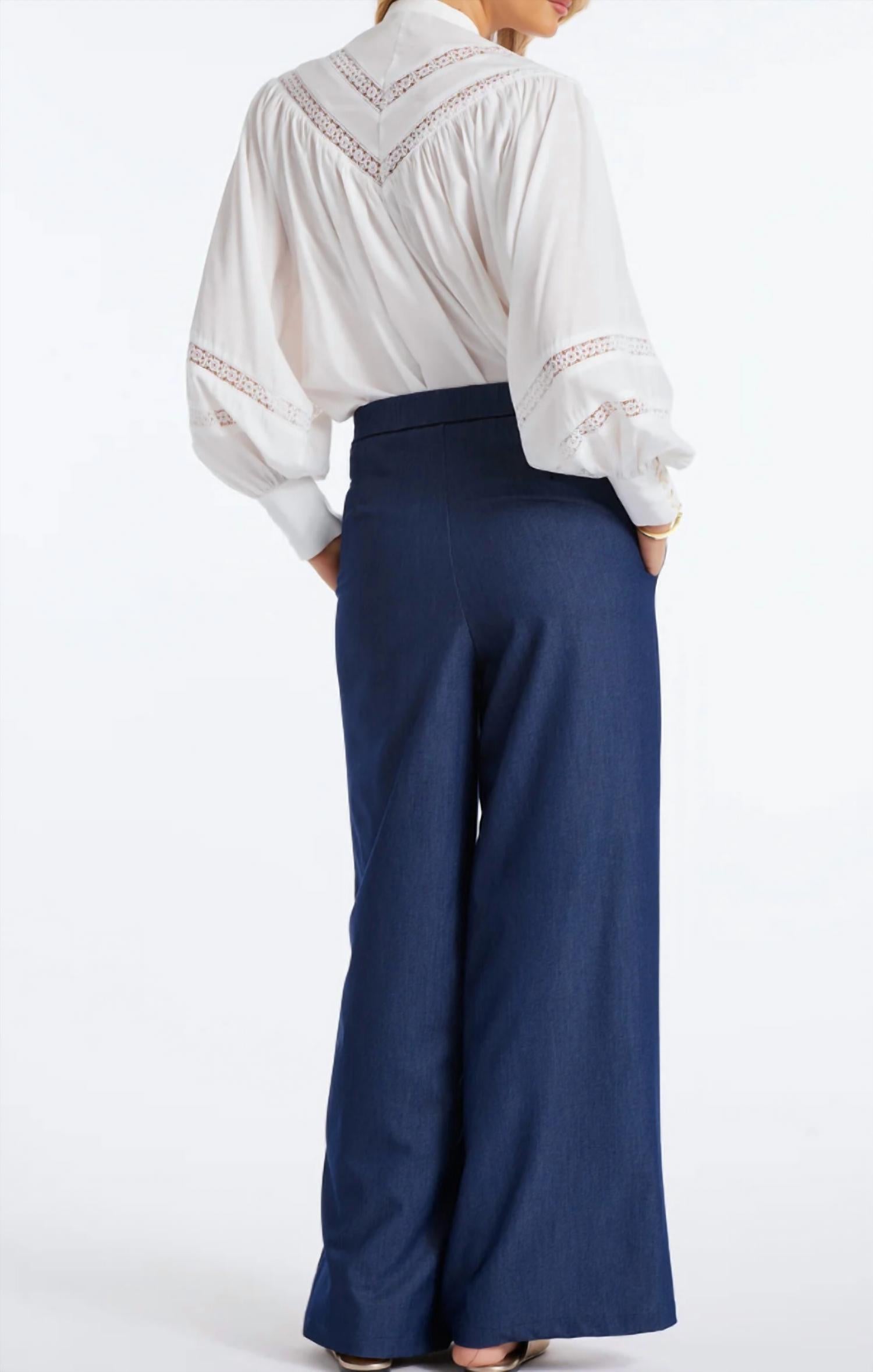 Bishop + Young - Marbella Wide Leg Pant