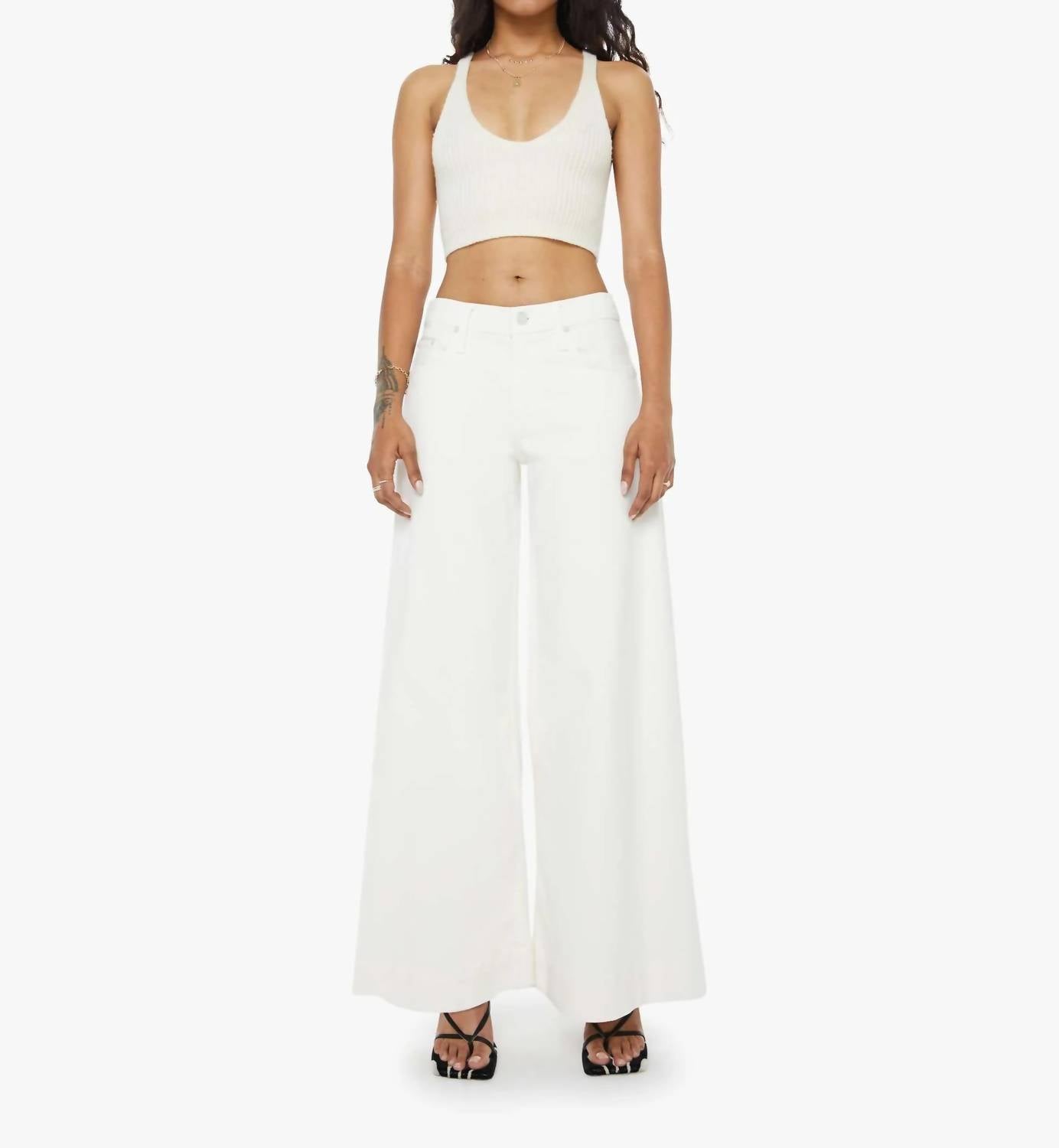 Mother - Lil Mid-rise Headliner Sneak Jean