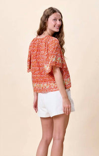 Cleobella - Koa Short Sleeve Button Up Blouse
