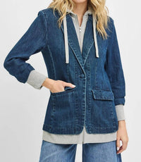 Risen - Bobbie Blazer With Hoodie