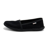 Victoria - Women's Slip On Cotton Flat Shoes