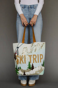 Panache - Women's Ski Resort Scene Tote