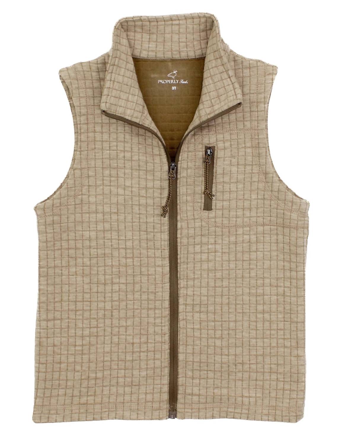 Properly Tied - Boy's Delta Vest