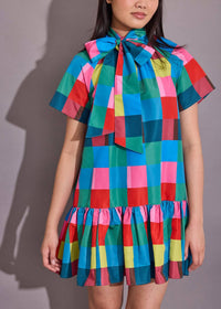 Alden Adair - Holiday Check Willa Dress