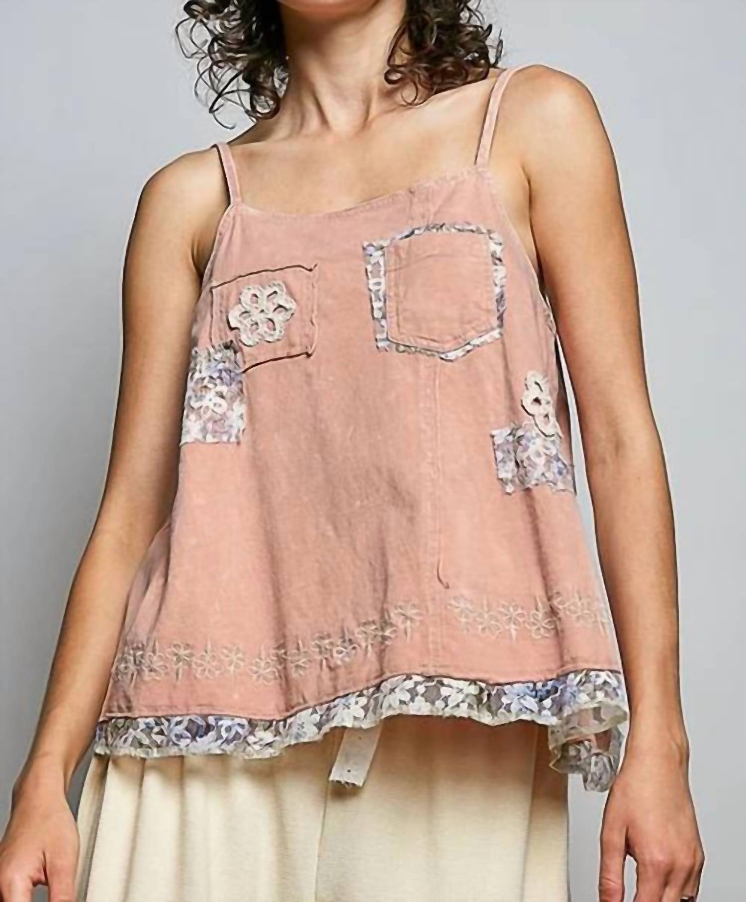 Pol - Vintage Bloom Tank Top
