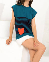 Thml - Heart On My Sleeve Sweater Top