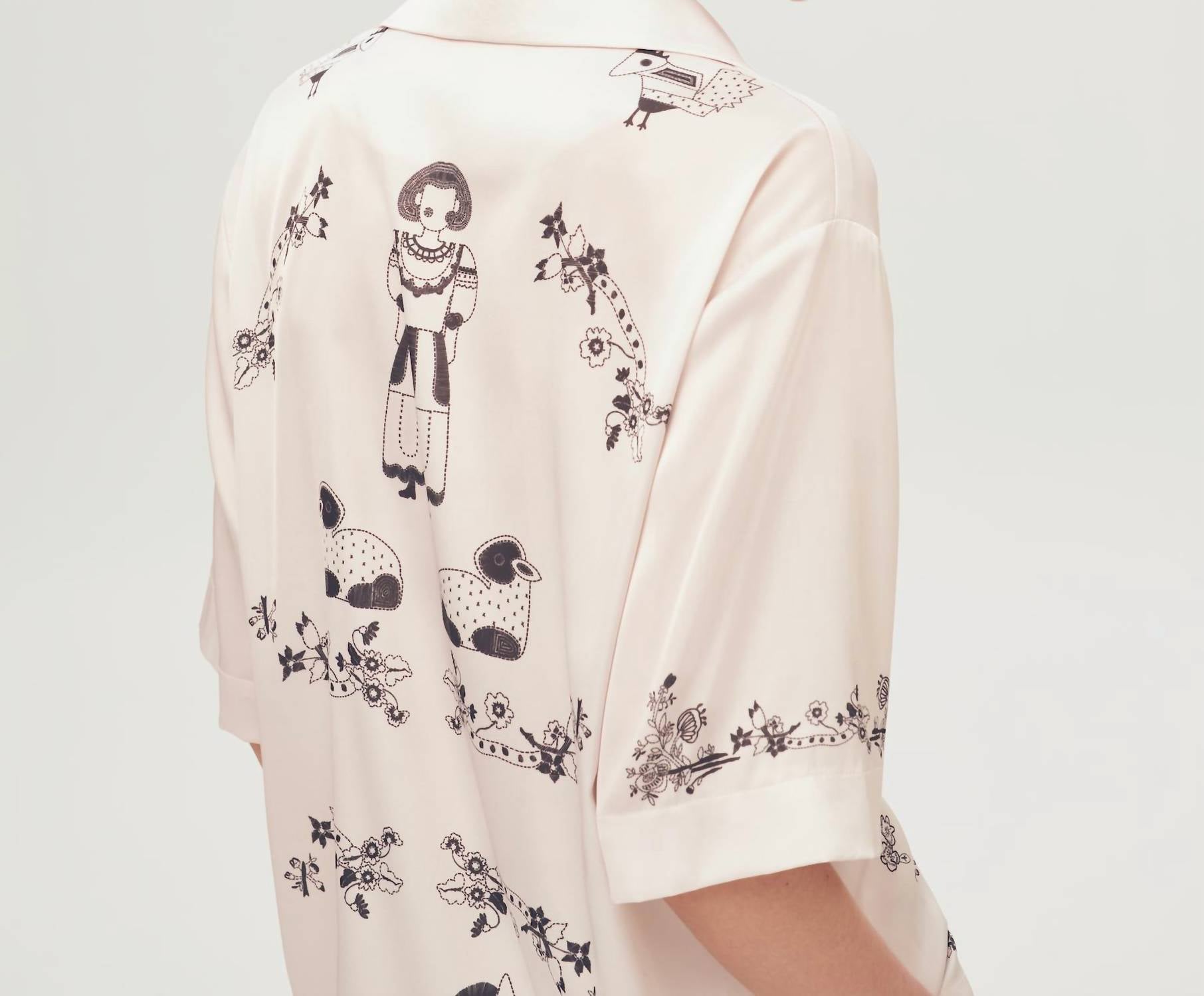 Gunia Project - Velka Print Silk Shirt